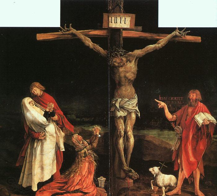  Matthias  Grunewald Crucifixion Germany oil painting art
